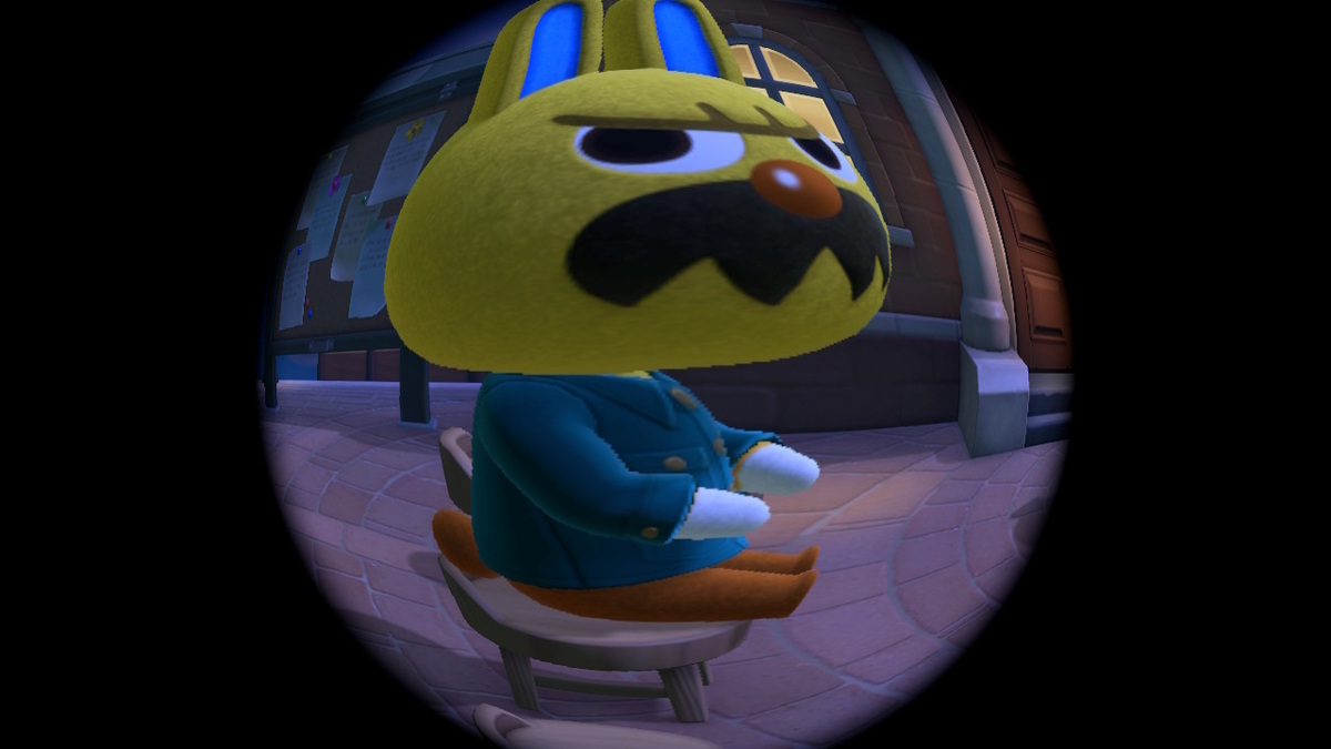 ニンテンドースイッチ あつまれどうぶつの森 ver.2.0.0で追加された、魚眼レンズがおもしろい！の画像