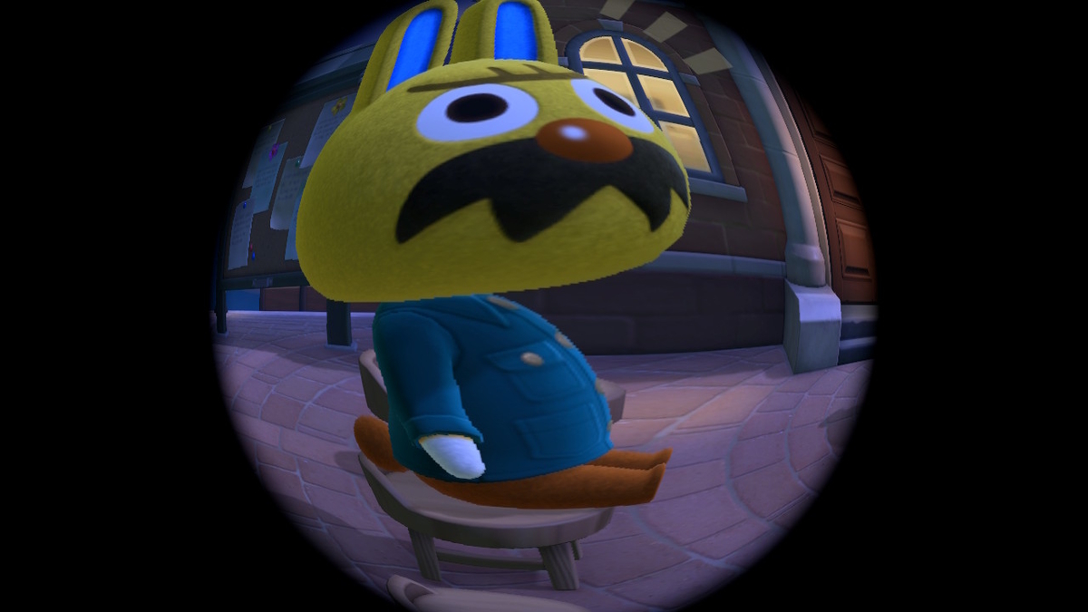 ニンテンドースイッチ あつまれどうぶつの森 ver.2.0.0で追加された、魚眼レンズがおもしろい！の画像