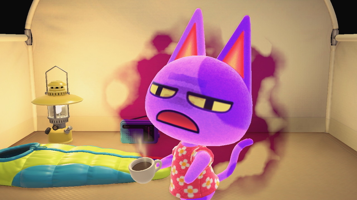 ニンテンドースイッチ あつまれどうぶつの森 Ver.2.0.0 キャンプ場の画像