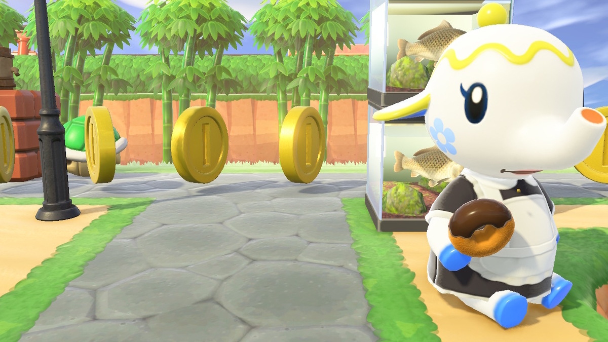 ニンテンドースイッチ あつまれ どうぶつの森 住人の謎の会話(タンタンとティーナさん)の画像