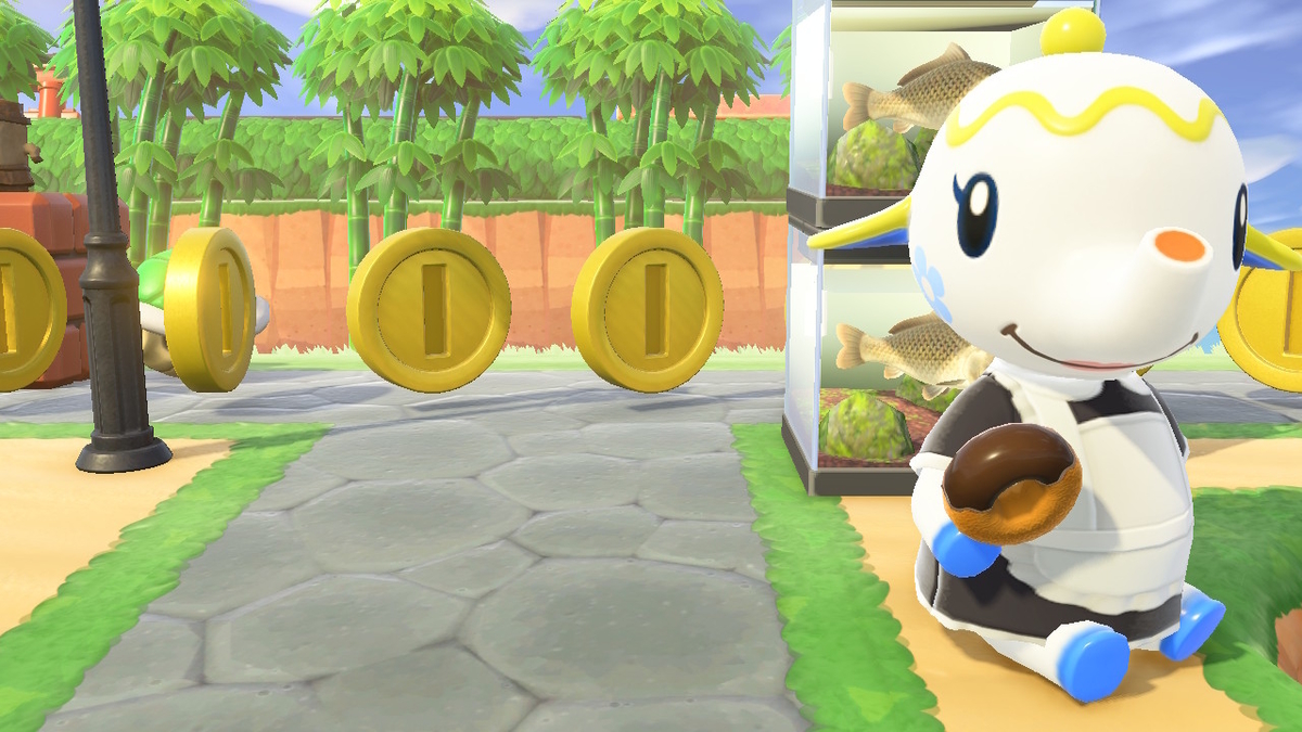 ニンテンドースイッチ あつまれ どうぶつの森 住人の謎の会話(タンタンとティーナさん)の画像
