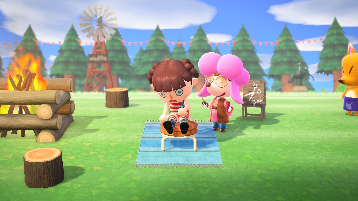 ニンテンドースイッチ あつまれどうぶつの森Ver2.0.3 ヘアーサロン カットリーヌの画像
