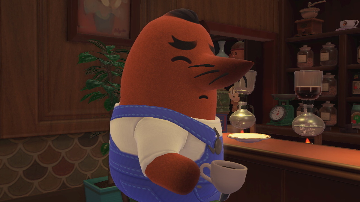 ニンテンドースイッチ あつまれどうぶつの森Ver2.0.3 ハトの巣 テイクアウトコーヒーをプレゼント！の画像３