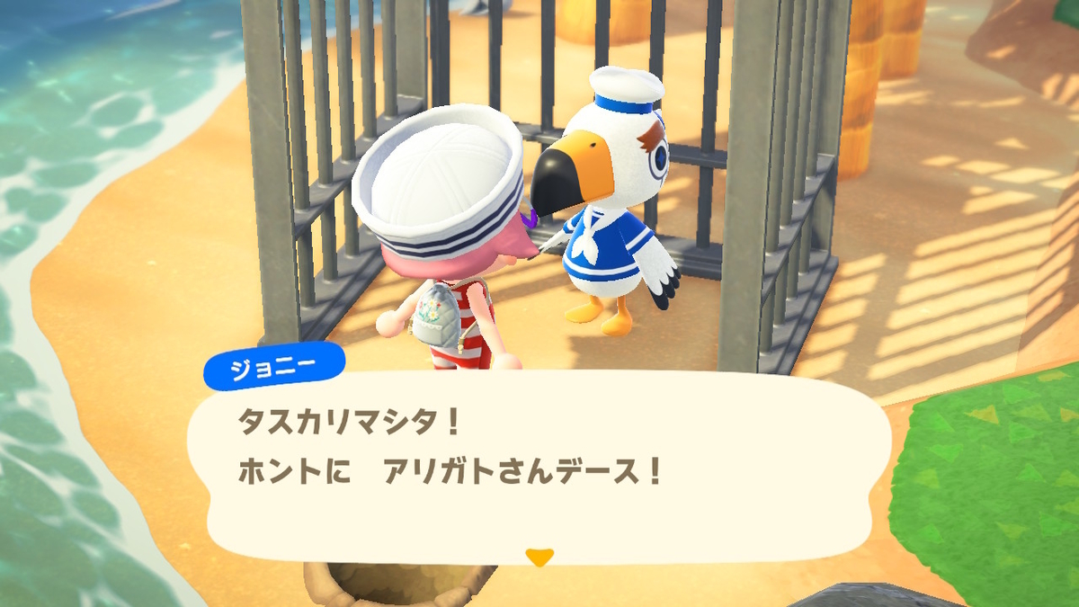 ニンテンドースイッチ あつまれどうぶつの森Ver2.0.3 ジョニーのお家を作ってみた。の画像
