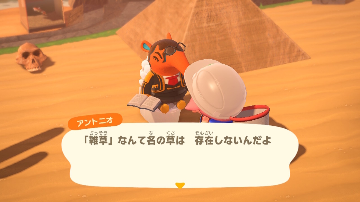 ニンテンドースイッチ あつまれ どうぶつの森 住人 アントニオ 明けましておめでとうございます。の画像