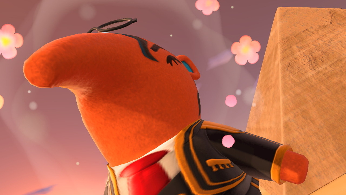ニンテンドースイッチ あつまれ どうぶつの森 住人 アントニオ 明けましておめでとうございます。の画像２