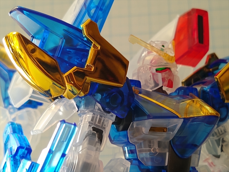 レビュー）1/144 HGUC LM314V23/24 V2アサルトバスターガンダム クリア