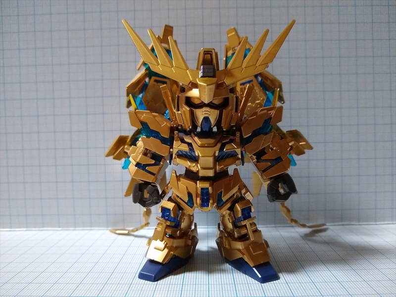 SDガンダム クロスシルエット RX-0 ユニコーンガンダム3号機 フェネクス(デストロイモード) ナラティブVer.の画像1