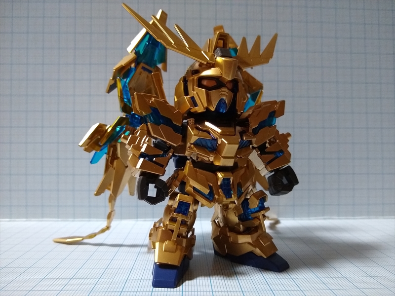 SDガンダム クロスシルエット RX-0 ユニコーンガンダム3号機 フェネクス(デストロイモード) ナラティブVer.の画像7