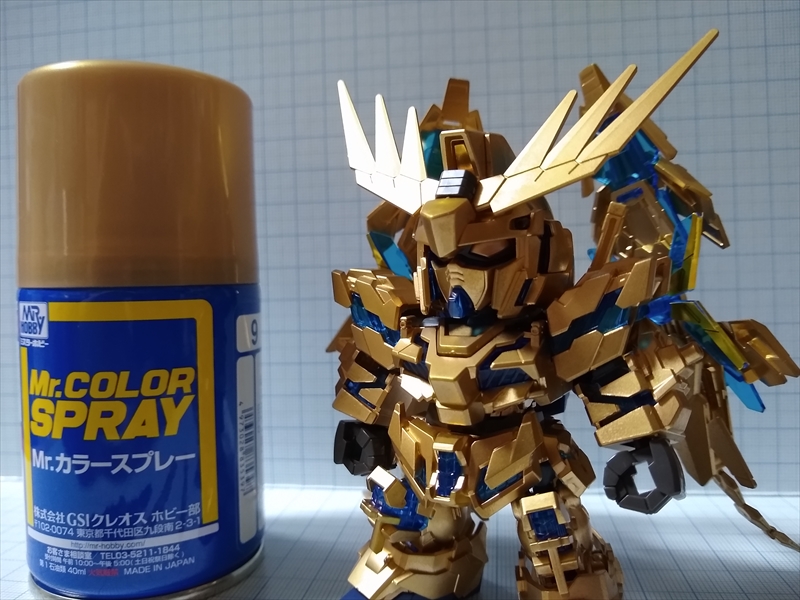SDガンダム クロスシルエット RX-0 ユニコーンガンダム3号機 フェネクス(デストロイモード) ナラティブVer.の画像