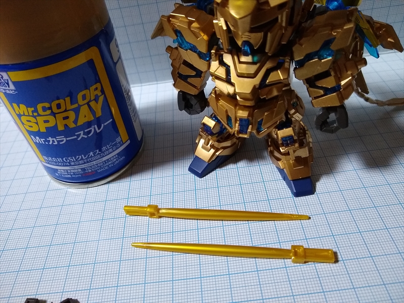 SDガンダム クロスシルエット RX-0 ユニコーンガンダム3号機 フェネクス(デストロイモード) ナラティブVer.の画像