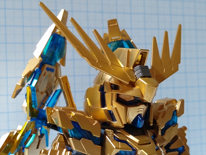 SDガンダム クロスシルエット RX-0 ユニコーンガンダム3号機 フェネクス(デストロイモード) ナラティブVer.の画像