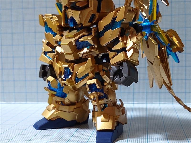SDガンダム クロスシルエット RX-0 ユニコーンガンダム3号機 フェネクス(デストロイモード) ナラティブVer.の画像