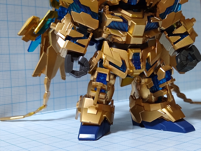 SDガンダム クロスシルエット RX-0 ユニコーンガンダム3号機 フェネクス(デストロイモード) ナラティブVer.の画像2