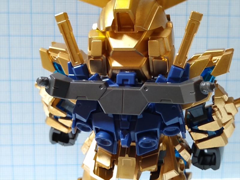 SDガンダム クロスシルエット RX-0 ユニコーンガンダム3号機 フェネクス(デストロイモード) ナラティブVer.の画像