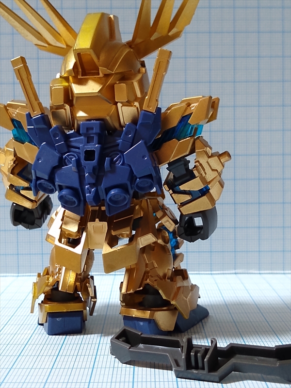 SDガンダム クロスシルエット RX-0 ユニコーンガンダム3号機 フェネクス(デストロイモード) ナラティブVer.の画像