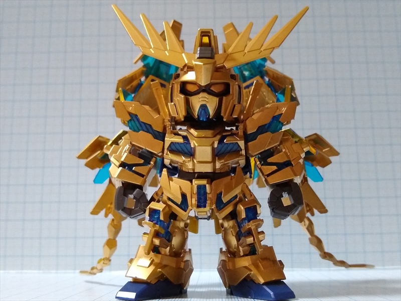 SDガンダム クロスシルエット RX-0 ユニコーンガンダム3号機 フェネクス(デストロイモード) ナラティブVer.の画像1