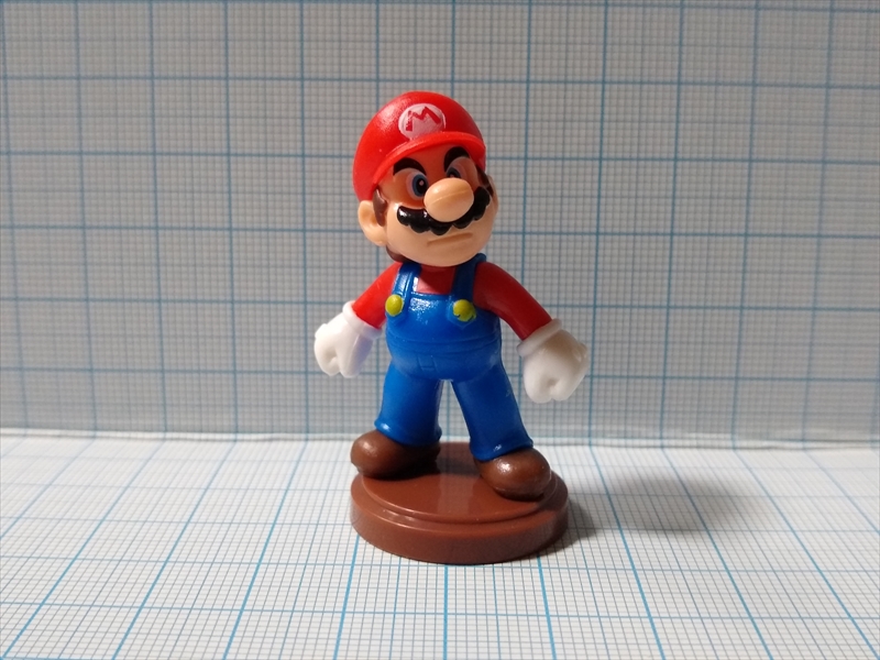 食玩フィギュア チョコエッグ スーパーマリオ3Dワールド+F 8.マリオの画像１