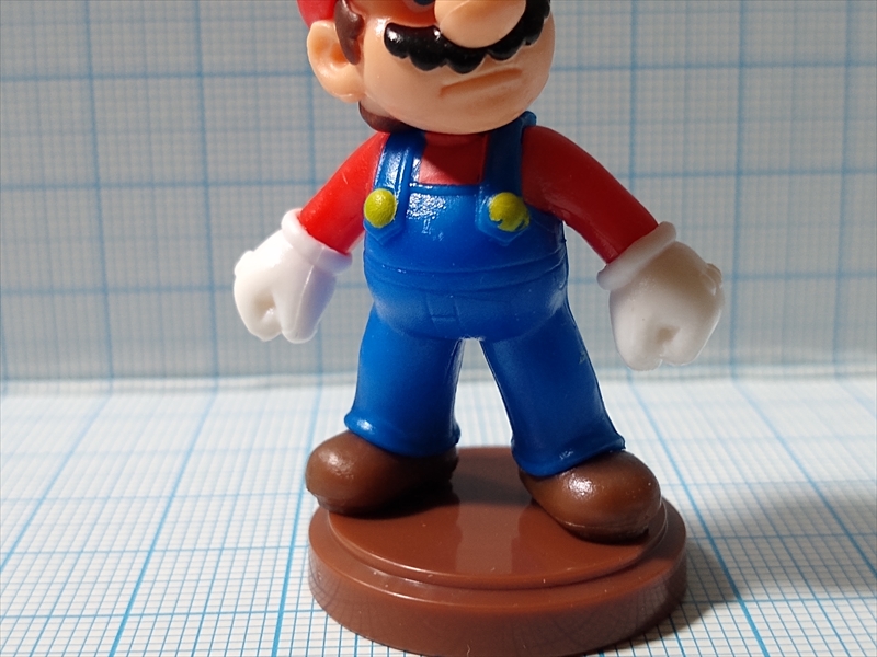 食玩フィギュア チョコエッグ スーパーマリオ3Dワールド+F 8.マリオの画像
