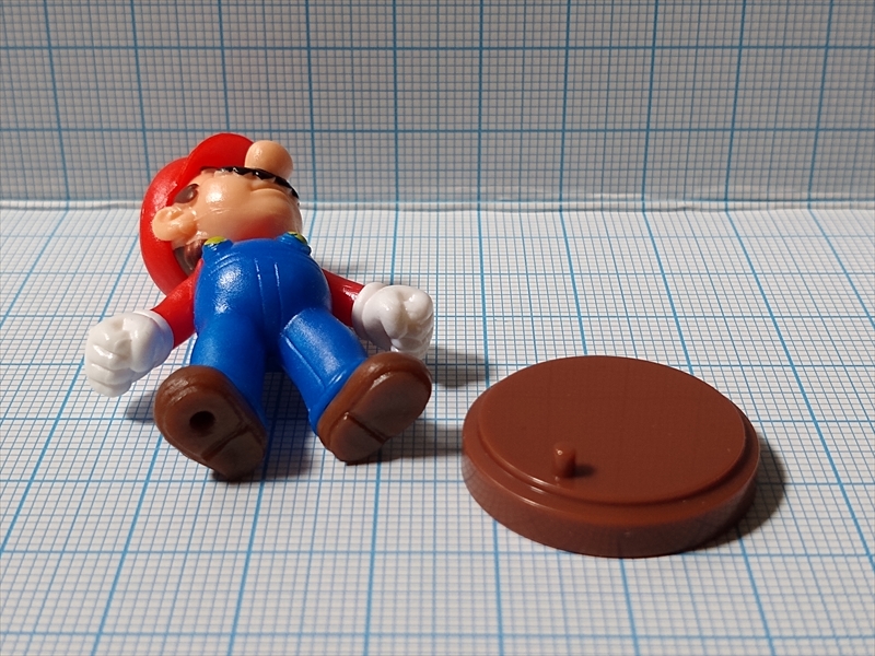 食玩フィギュア チョコエッグ スーパーマリオ3Dワールド+F 8.マリオの画像