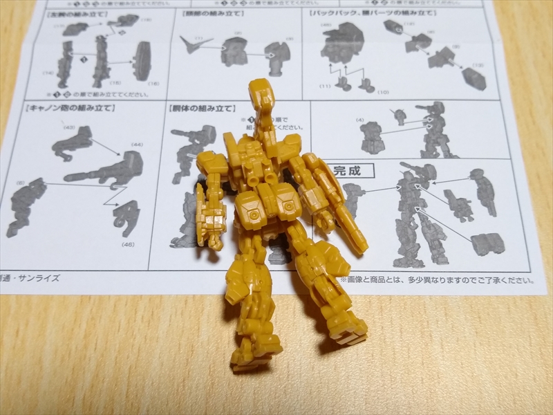 ガンダムアーティファクト第2弾 フルアーマーガンダム作ってみた!の画像