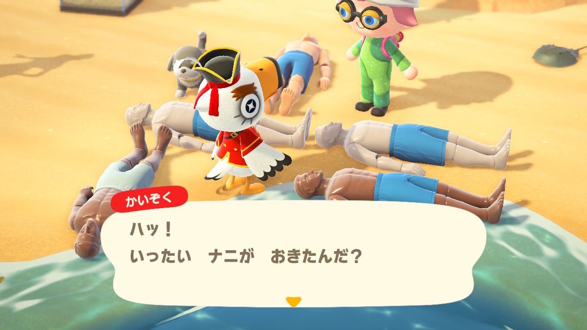 ニンテンドースイッチ あつまれどうぶつの森 かいぞくとコブンたちの画像