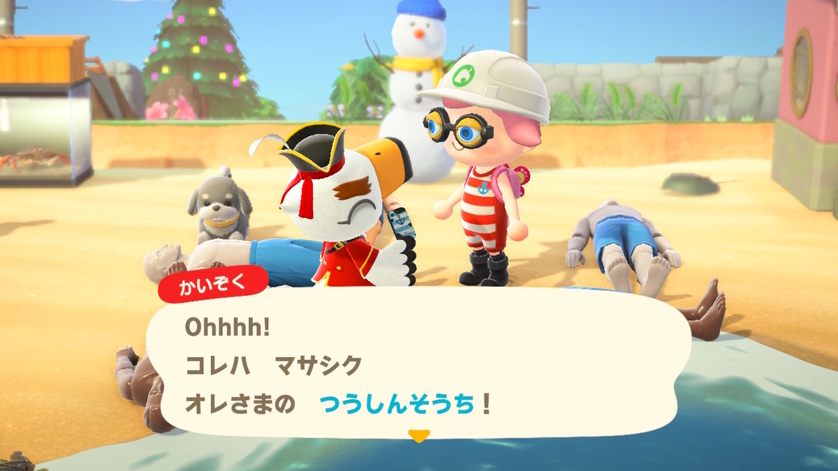 ニンテンドースイッチ あつまれどうぶつの森 かいぞくとコブンたちの画像