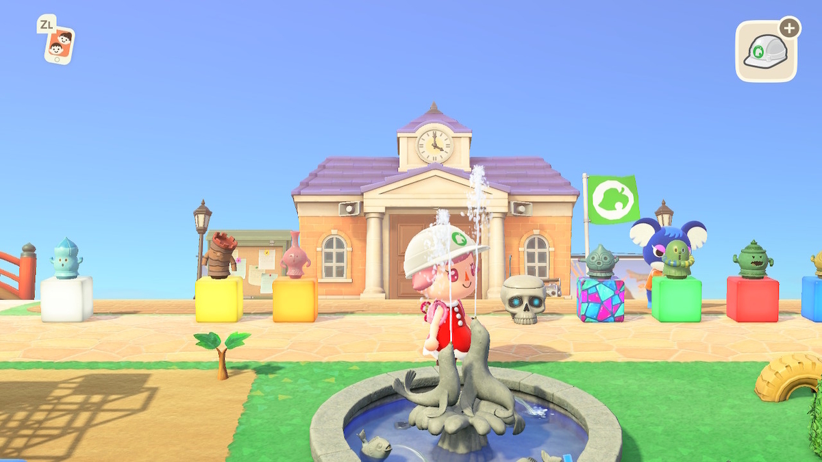 ニンテンドースイッチ あつまれどうぶつの森 Ver.2.0.4 タヌキ商店についに人間を売り出しました！の画像