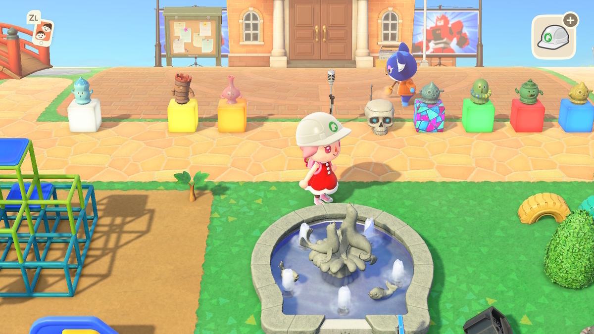 ニンテンドースイッチ あつまれどうぶつの森 Ver.2.0.4 タヌキ商店についに人間を売り出しました！の画像