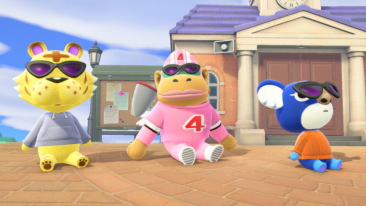 ニンテンドースイッチ あつまれどうぶつの森 Ver.2.0.4 のんびり日向ぼっこした件で1の画像