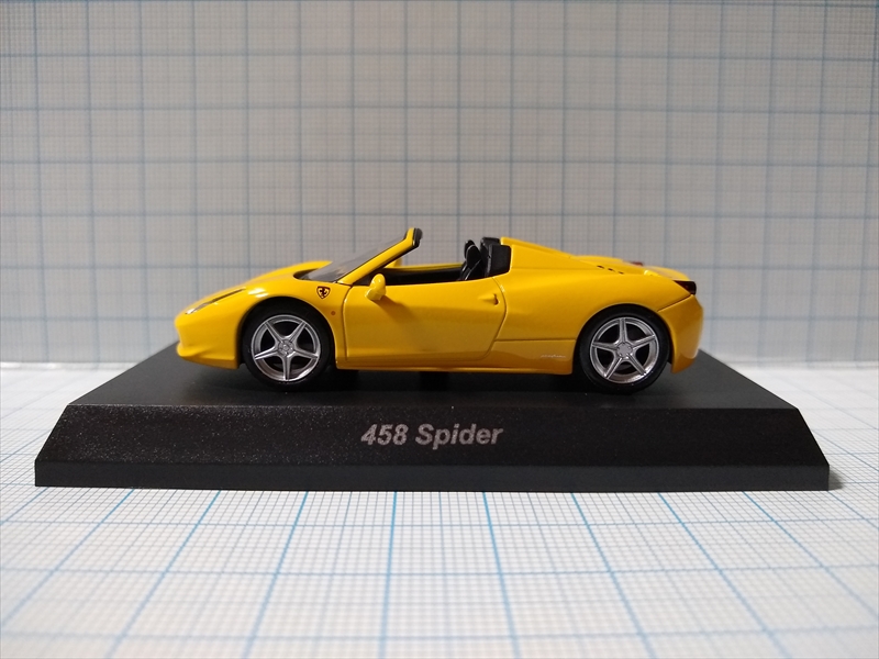 京商ミニカー フェラーリミニカーコレクション9 458 Spiderの画像１