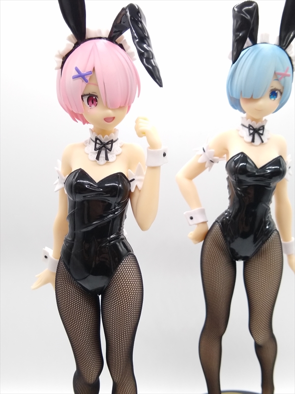 プライズフィギュア BiCute Bunnies Figure レムとラムの違いを確認