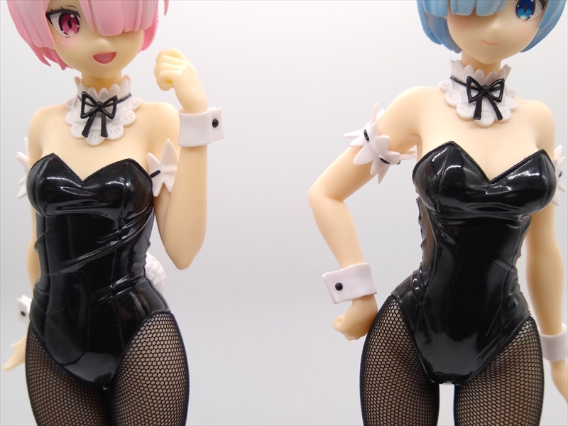 プライズフィギュア BiCute Bunnies Figure レムとラムの違いを確認！の画像