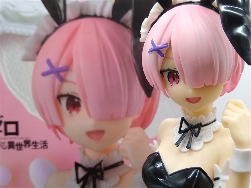 プライズフィギュア BiCute Bunnies Figure レムとラムの違いを確認！の画像