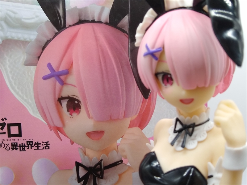 プライズフィギュア BiCute Bunnies Figure レムとラムの違いを確認！の画像