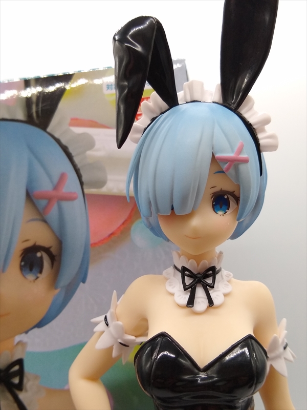 プライズフィギュア BiCute Bunnies Figure レムとラムの違いを確認！の画像１