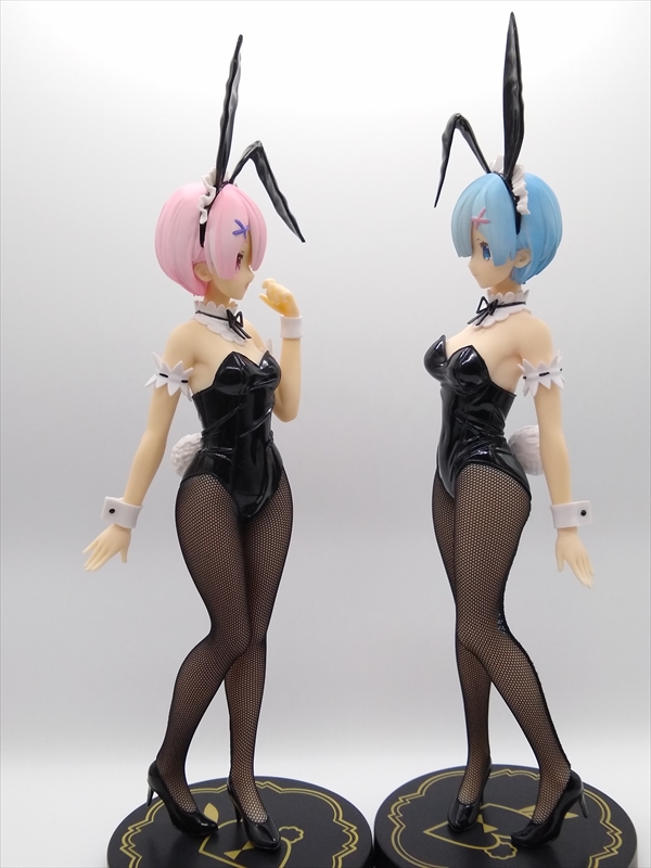 プライズフィギュア BiCute Bunnies Figure レムとラムの違いを確認！の画像