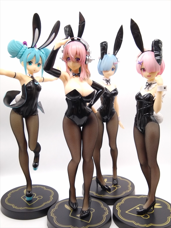 プライズフィギュア BiCute Bunnies Figure レムとラムの違いを確認！の画像