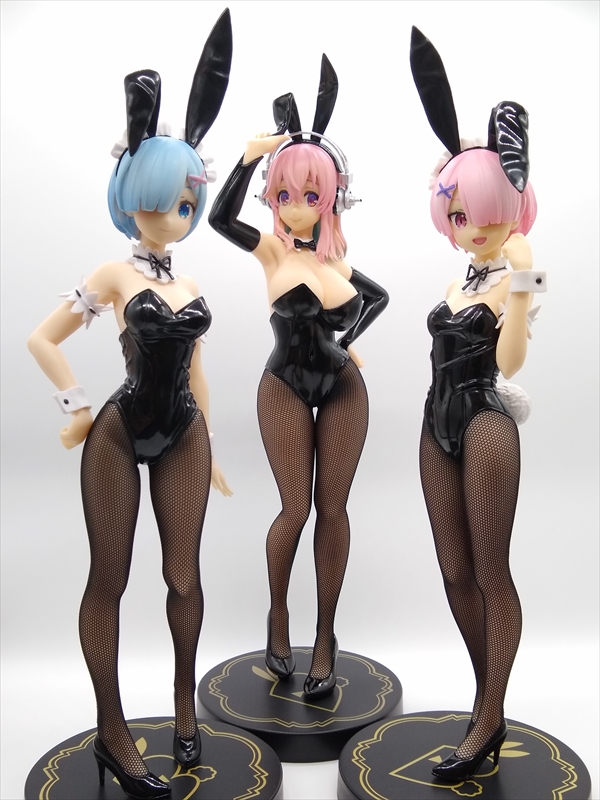 プライズフィギュア BiCute Bunnies Figure レムとラムの違いを確認！の画像