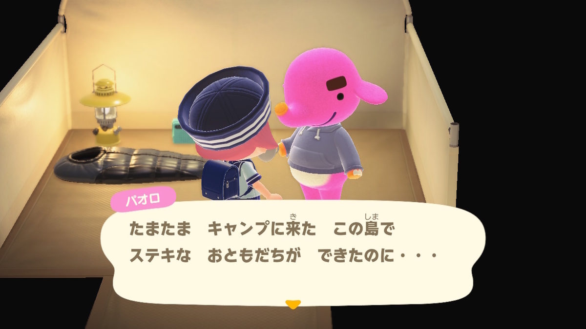 ニンテンドースイッチ あつまれどうぶつの森 Ver.2.0.5 キャンプ場 11回目の画像
