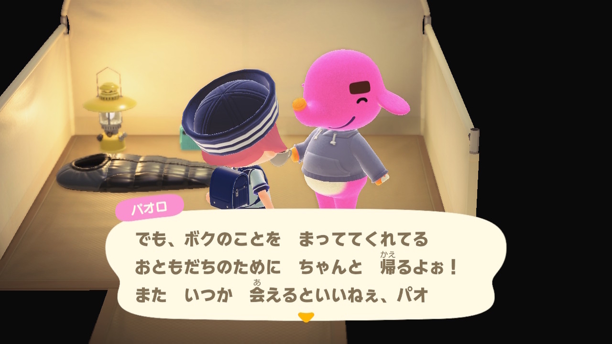 ニンテンドースイッチ あつまれどうぶつの森 Ver.2.0.5 キャンプ場 11回目の画像