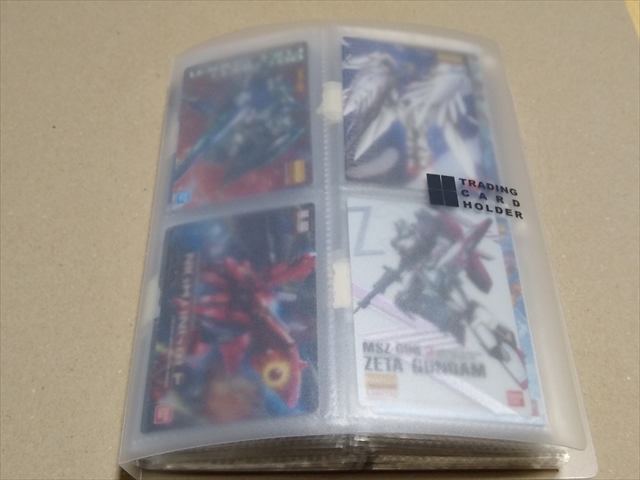 トレーディングカード収納は、100均では無く ちゃんとした物を買おう！の画像