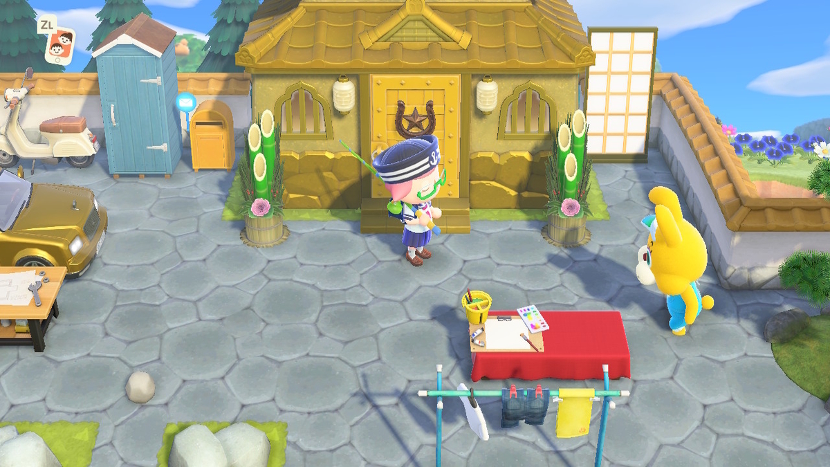 ニンテンドースイッチ あつまれどうぶつの森 Ver.2.0.5 イースターの日の画像