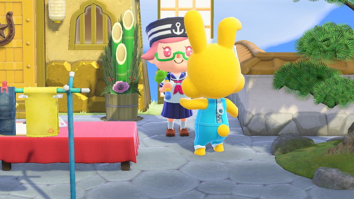 ニンテンドースイッチ あつまれどうぶつの森 Ver.2.0.5 イースターの日の画像