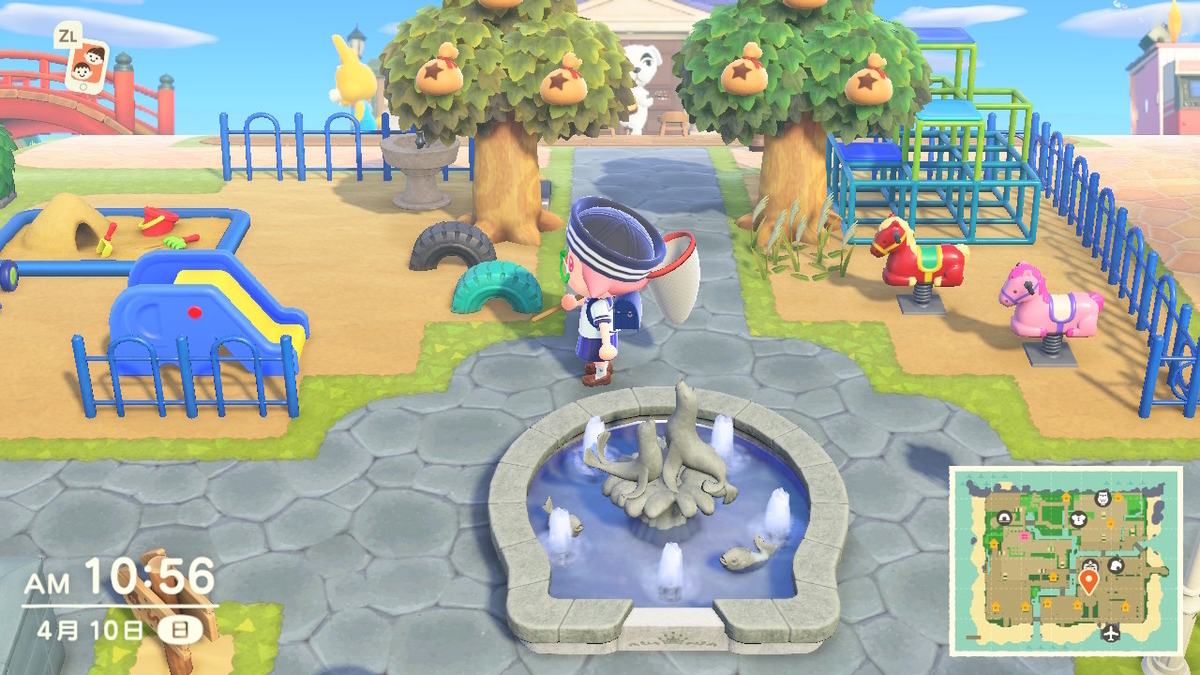 ニンテンドースイッチ あつまれどうぶつの森 Ver.2.0.5 イースターとぴょんたろうの画像１