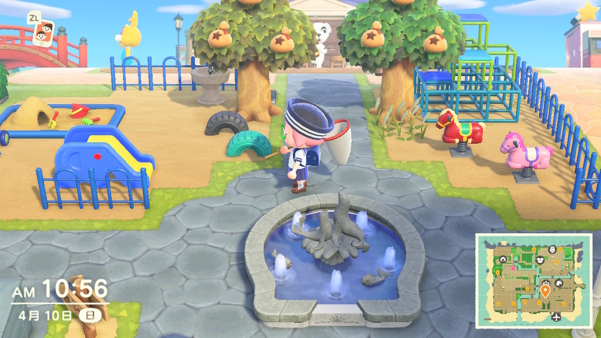 ニンテンドースイッチ あつまれどうぶつの森 Ver.2.0.5 イースターとぴょんたろうの画像２