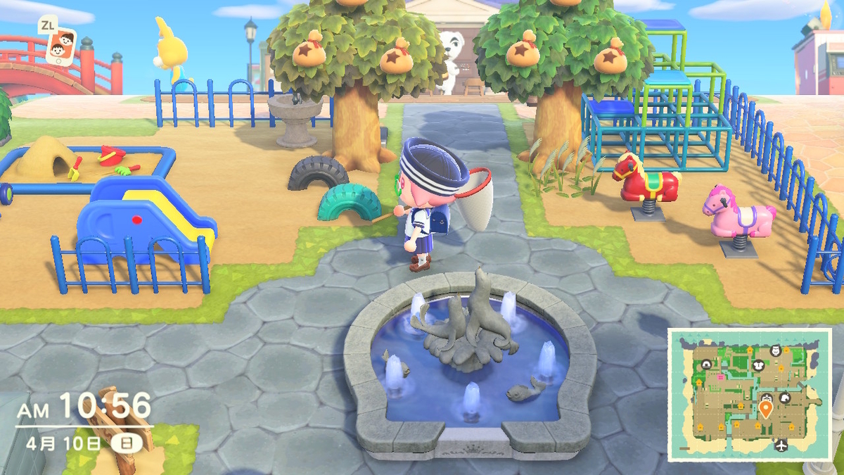 ニンテンドースイッチ あつまれどうぶつの森 Ver.2.0.5 イースターとぴょんたろうの画像１