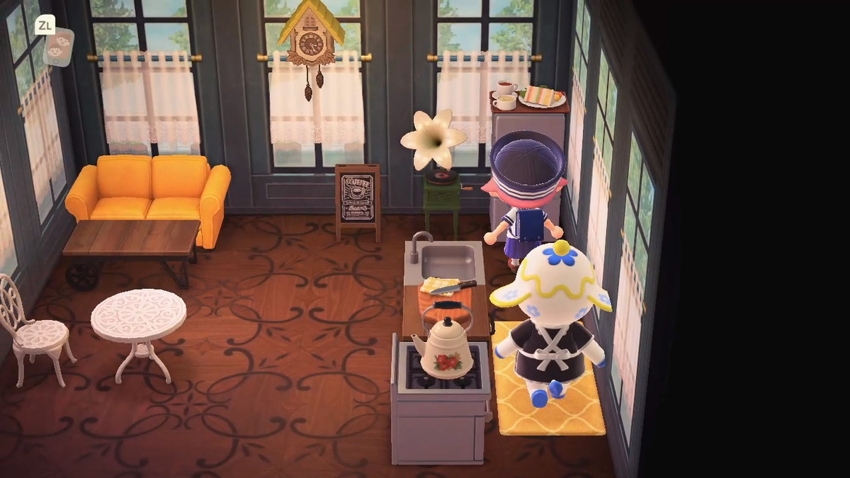 ニンテンドースイッチ あつまれどうぶつの森 Ver.2.0.5 ティーナさんのお家を拝見。の画像