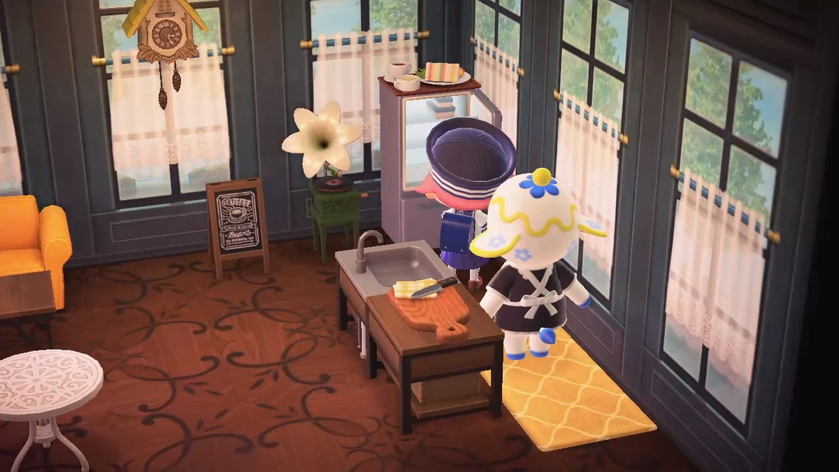 ニンテンドースイッチ あつまれどうぶつの森 Ver.2.0.5 ティーナさんのお家を拝見。の画像