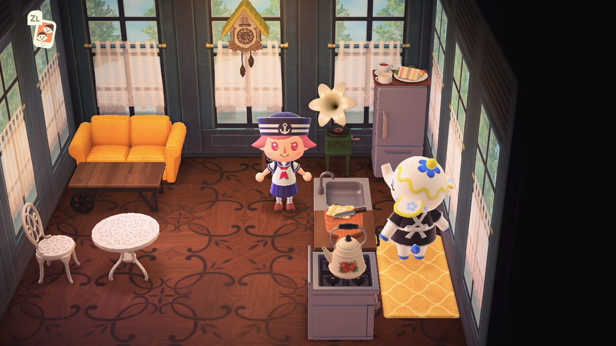 ニンテンドースイッチ あつまれどうぶつの森 Ver.2.0.5 ティーナさんのお家を拝見。の画像